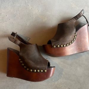 Jeffrey Campbell platform sandals